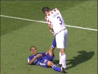 試合後ストレッチ